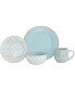 Geo 16 Pc. Dinnerware Set, Service for 4