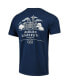 Men's Navy Auburn Tigers Campus Local Comfort Colors T-shirt