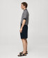 Men's Linen Bermuda Shorts