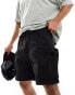 ADPT technical cargo short in black