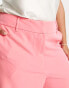 New Look Curve co-ord tailored trouser in pink