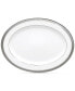 Crestwood Platinum Oval Platter