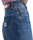 Women's Claire High-Waist Denim Midi Skirt