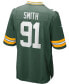 Men's Preston Smith Green Green Bay Packers Game Team Jersey