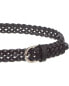 Persaman New York #1128 Braided Leather Belt Women's