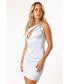 Women's Peir One Shoulder Mini Slip Dress