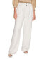 Women's Top-Stitched Crinkle Trousers