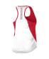 Women's Crimson Oklahoma Sooners Sachs 2-Hit Scoop Neck Racerback Tank Top