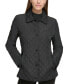 Womens Collared Quilted Coat