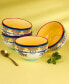 Zanzibar 4 Piece All Purpose Bowl Set, Service For 4