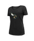 Women's Black Charlotte Hornets 2022/23 City Edition V-Neck T-shirt