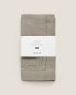 Hemstitched cotton napkins (pack of 2)