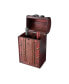 2 Bottle Antique Wooden Wine Box