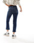 River island crop bootcut jeans in dark denim