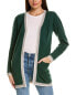 Scott & Scott London Tia Wool & Cashmere-Blend Cardigan Women's Green Xs