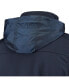 Men's Navy Chicago Bears Circle Zephyr Softshell Full-Zip Jacket