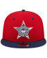 Men's Red Charlotte FC Americana 9FIFTY Snapback Hat