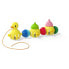 LALABOOM Educational Bead & Drag Toy 10 Pieces