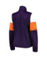 Women's Purple Phoenix Suns Change Up Full-Zip Track Jacket