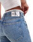 Calvin Klein Jeans low rise straight jeans in light wash