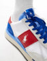 Polo Ralph Lauren Train '89 trainer in white red blue