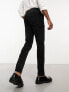 ASOS DESIGN smart co-ord skinny trousers in black corduroy