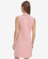 Women's Sleeveless Knit Polo Dress