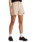 Women's Seamed Vent-Hem Shorts