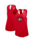 Women's Red Georgia Bulldogs Primetime Open Back Tank Top