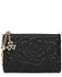 Tiffany & Fred Paris Quilted Leather Wallet Women's