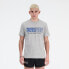 New Balance Men's RBC Brooklyn Half Finisher T-Shirt Grey Size S