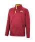 Men's Cardinal USC Trojans Rebound Quarter-Snap Jacket