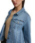 Women's Button-Down Denim Trucker Jacket