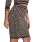 Women's Lise 4G-Logo Pull-On Sweater Skirt