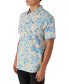 Men's Trvlr Short Sleeve Printed Button-Front Performance Shirt