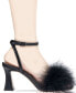 Women's Relby Feathered High-Heel Two-Piece Dress Sandals