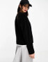 & Other Stories crew neck sweater in black