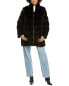 Via Spiga Plush Wave Jacket Women's