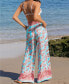 Women's Floral Print Paperbag Waist Pants