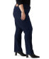 Plus Size Classic Mid-Rise Straight-Leg Jeans