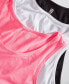 Women's Active 3 Pack Solid Tank Top, Created for Macy's