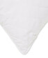 Soft Plush 100% Cotton Quilted Chevron Gel Fiber Stomach Sleeper Pillow - Standard