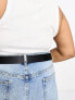 ASOS DESIGN CURVE half moon waist and hip jeans belt