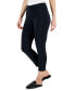 Women's Pull-On Cropped Slim-Leg Pants