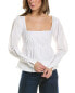 Staud Peggy Top Women's White Xs