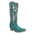 Circle G by Corral Fish Embroidered Snip Toe Cowboy Womens Blue Casual Boots L6