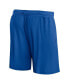 Men's Royal Philadelphia 76ers Post Up Mesh Shorts