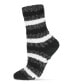 Women's Charcoal Stripe Cozy Sock & Legging Set