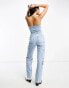 ASOS DESIGN denim cargo jumpsuit