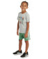 Toddler & Little Boys Graphic Cotton T-Shirt & Shorts, 2 Piece Set